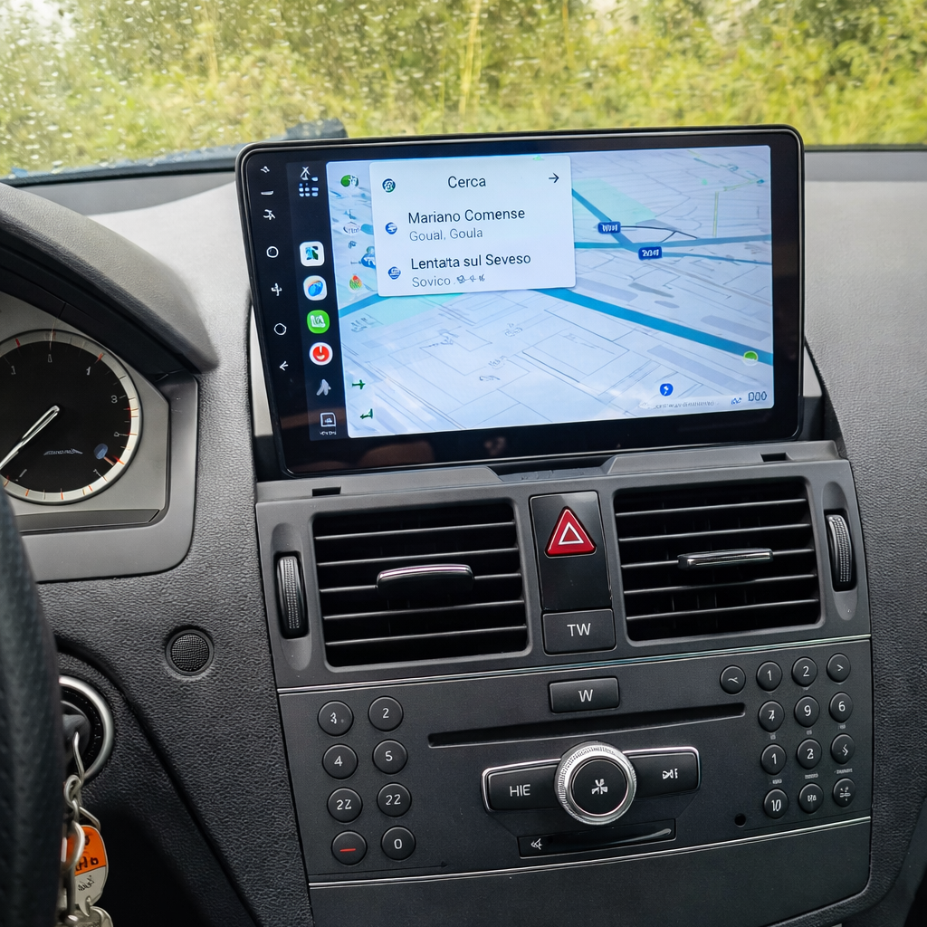 CarPlay Mercedes Classe C W204