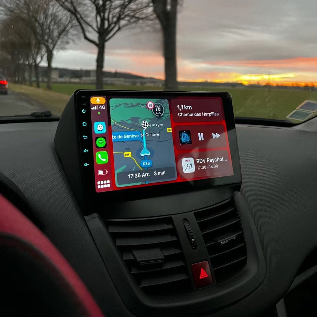 CarPlay Peugeot 207