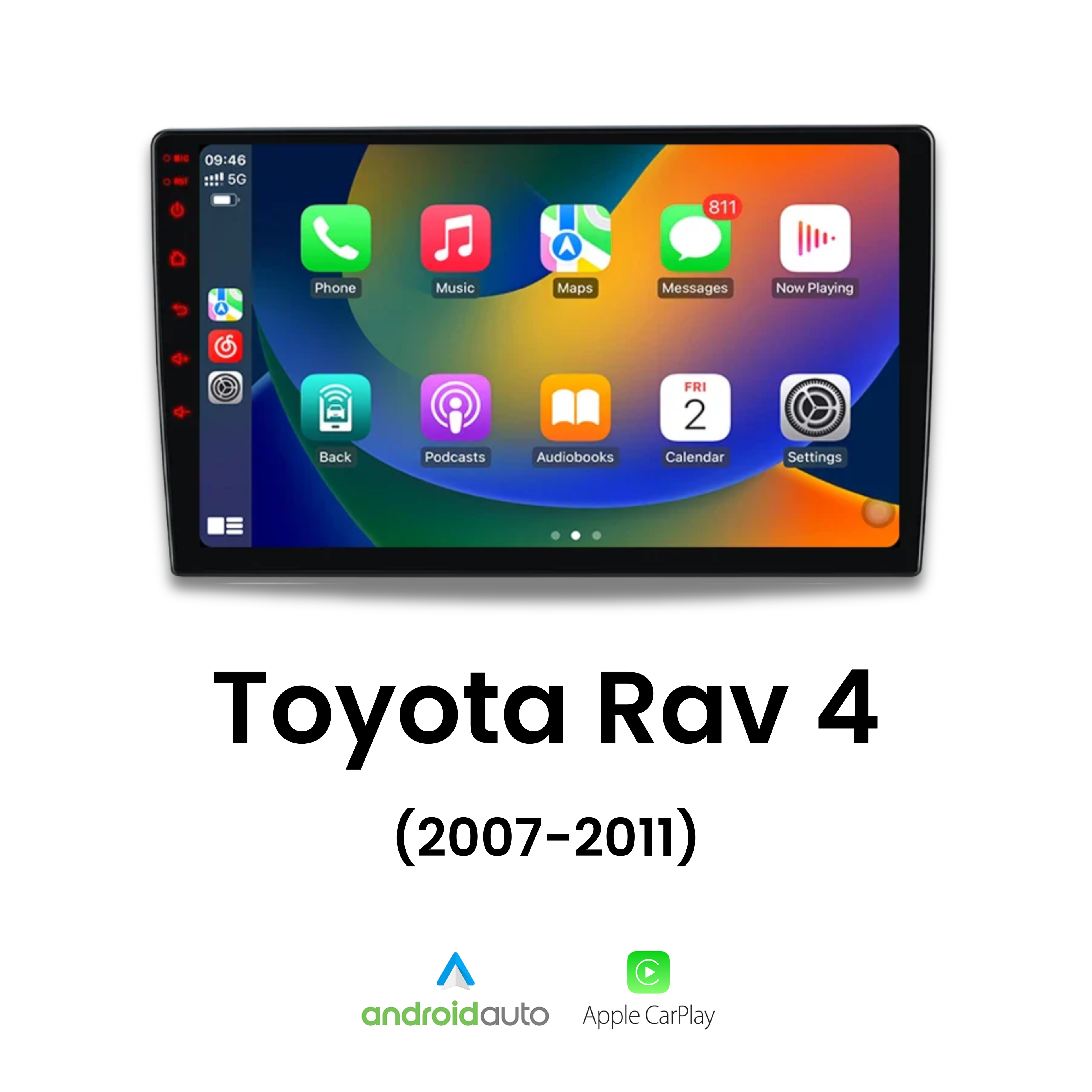 CarPlay Toyota Rav 4 (2007-2011)
