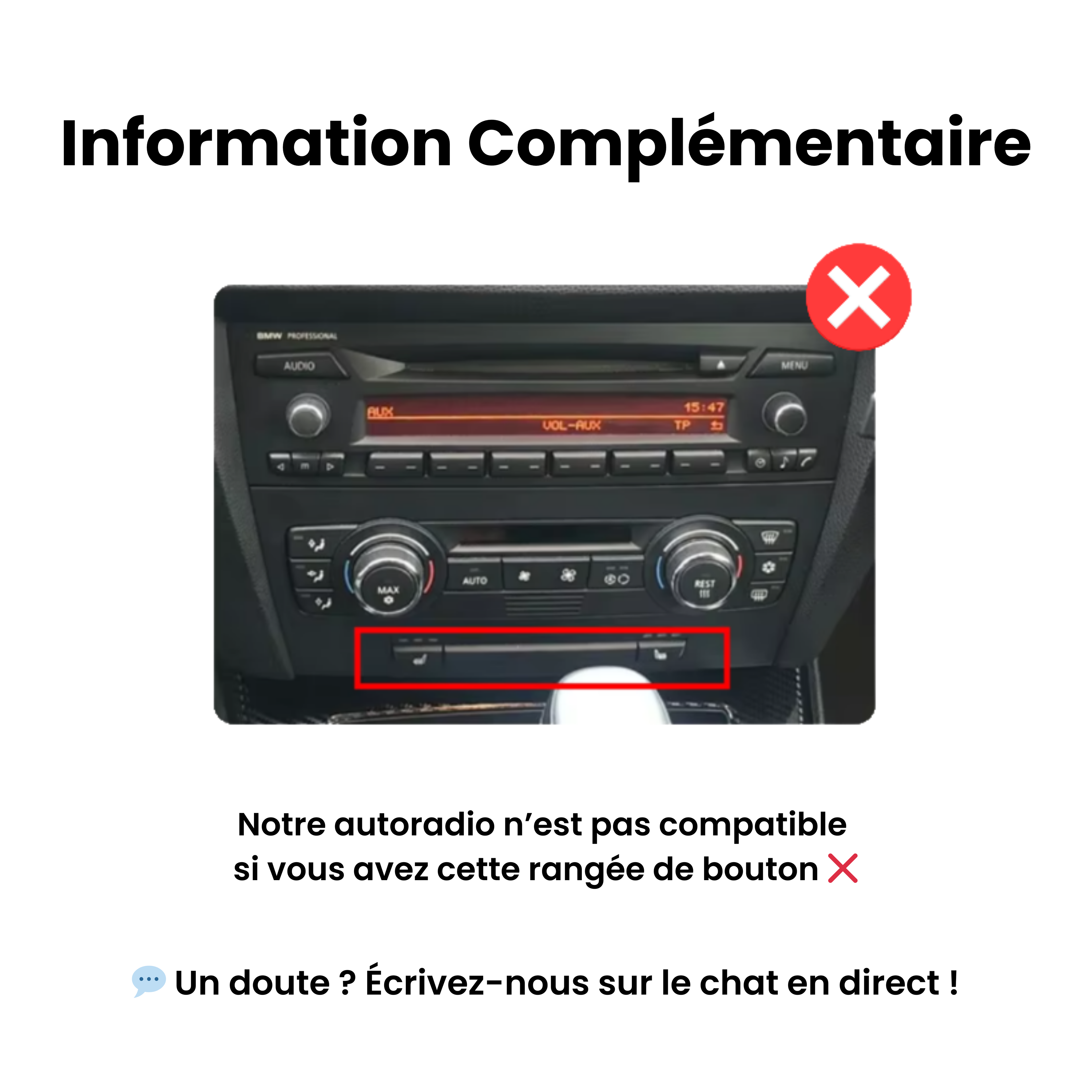 CarPlay Bmw Séries 3 E90 E91 E92 E93