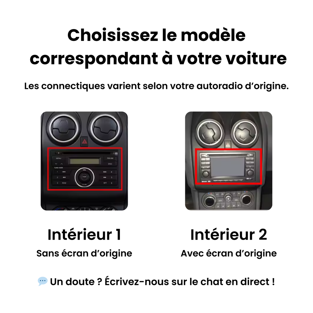 Carplay Nissan Qashqai J10