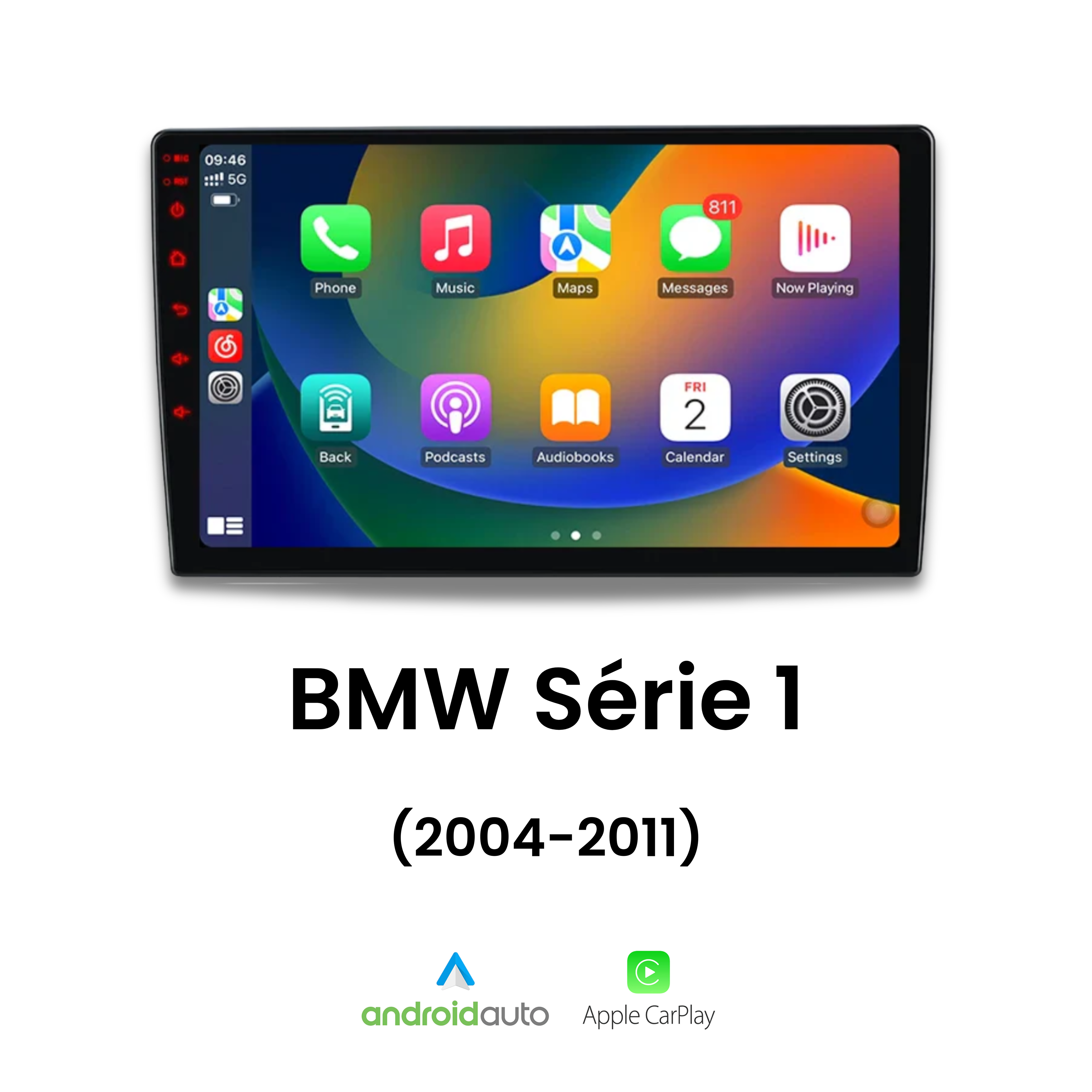 Carplay Bmw Série 1 E87,E81,E82,E88
