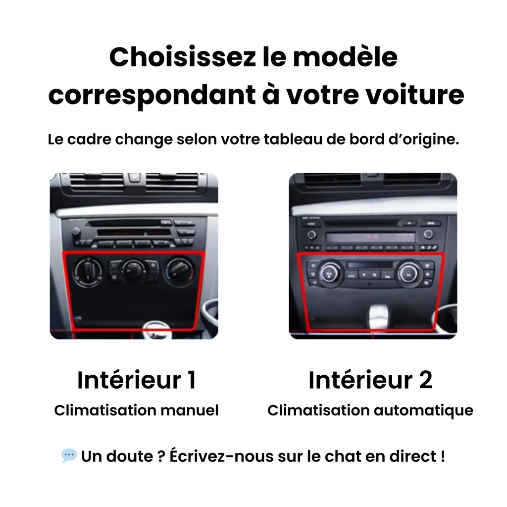 Carplay Bmw Série 1 E87,E81,E82,E88