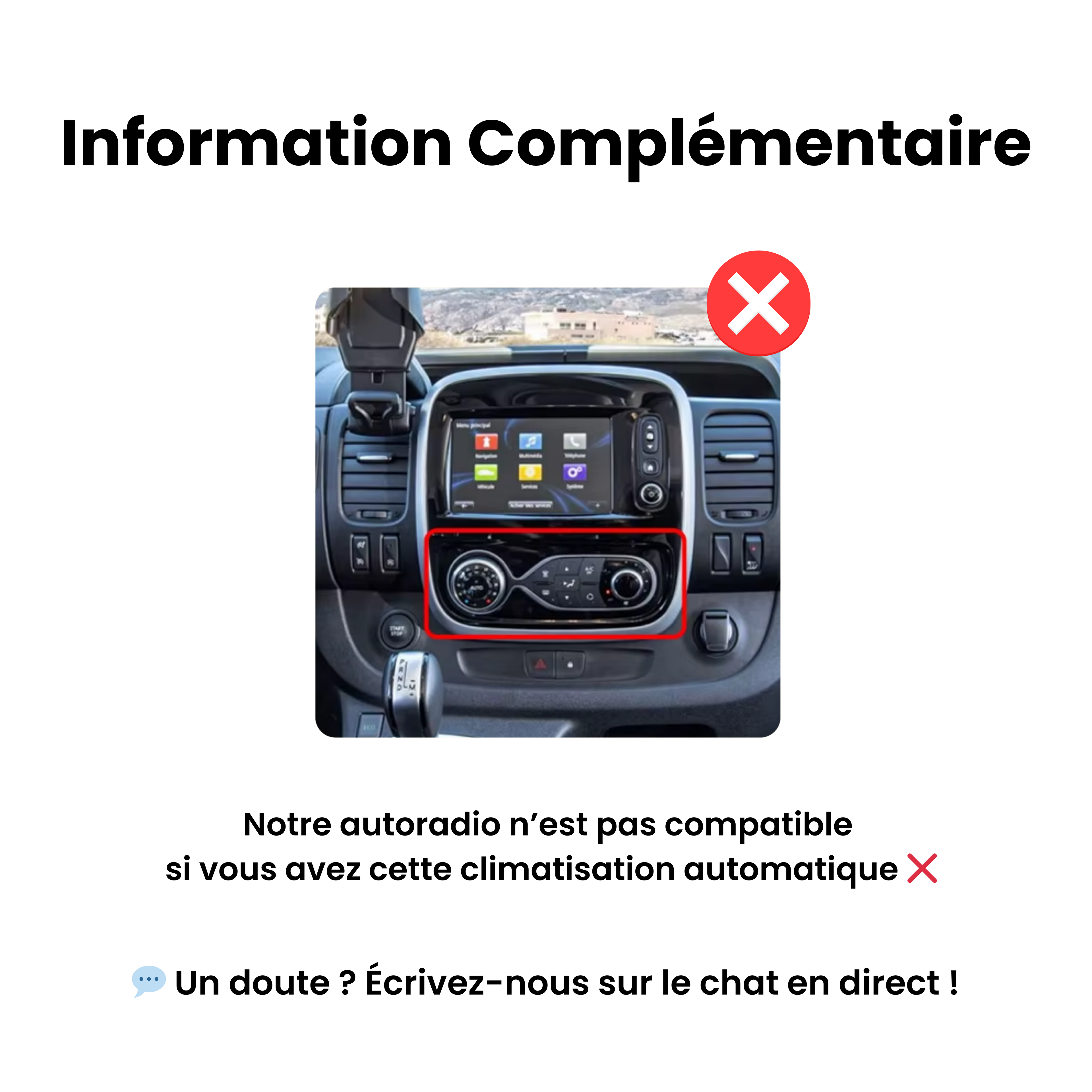 CarPlay Renault Trafic 3