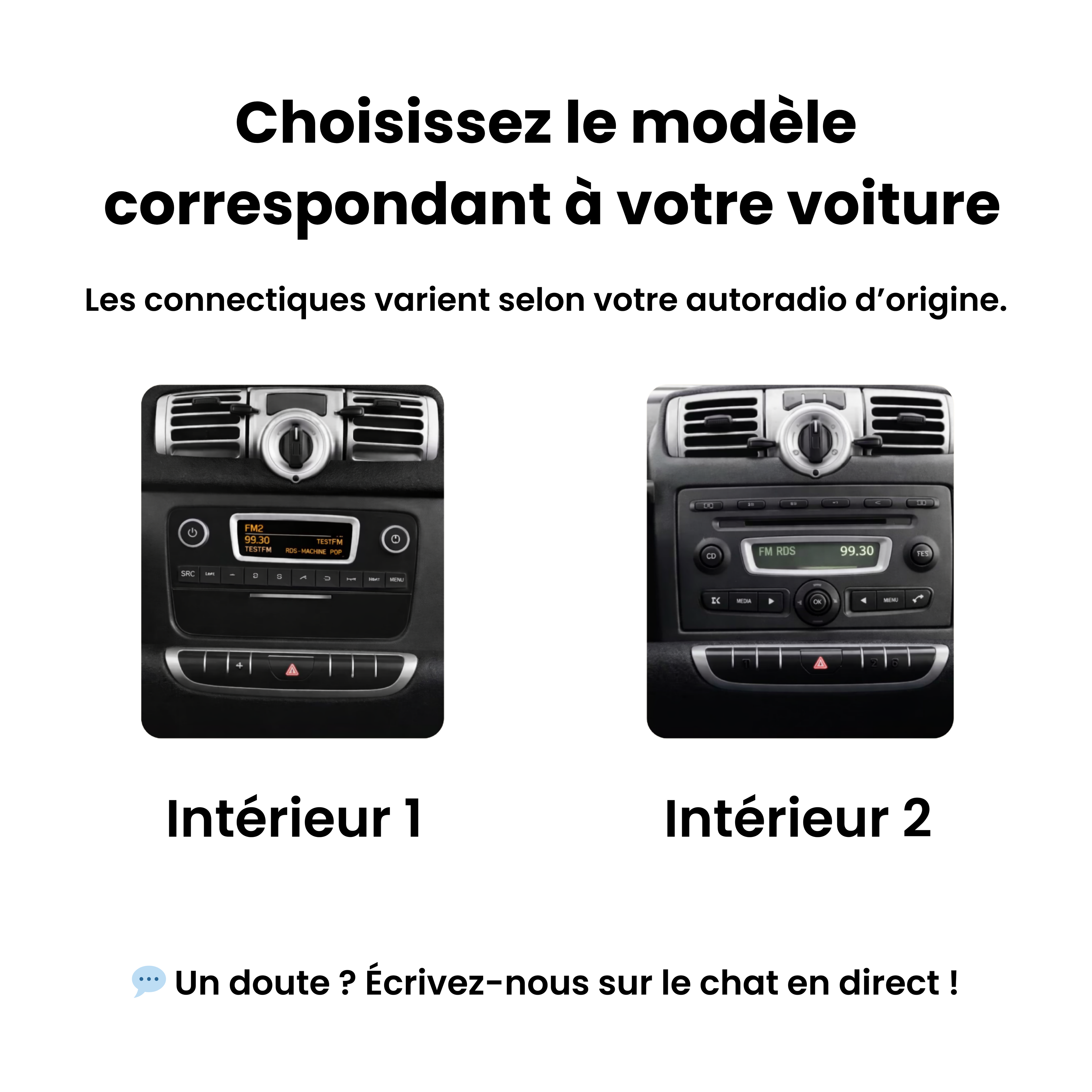 CarPlay Smart Fortwo