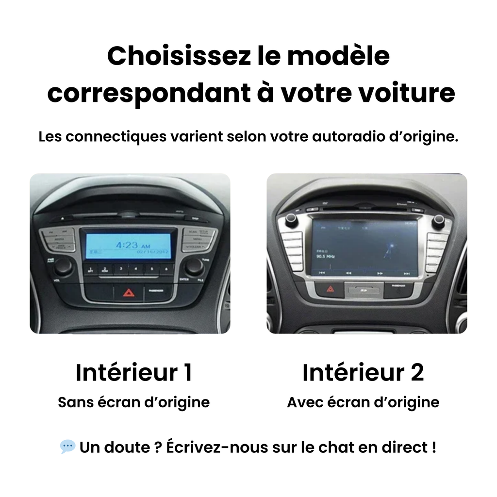 CarPlay Hyundai Tucson 2ix35