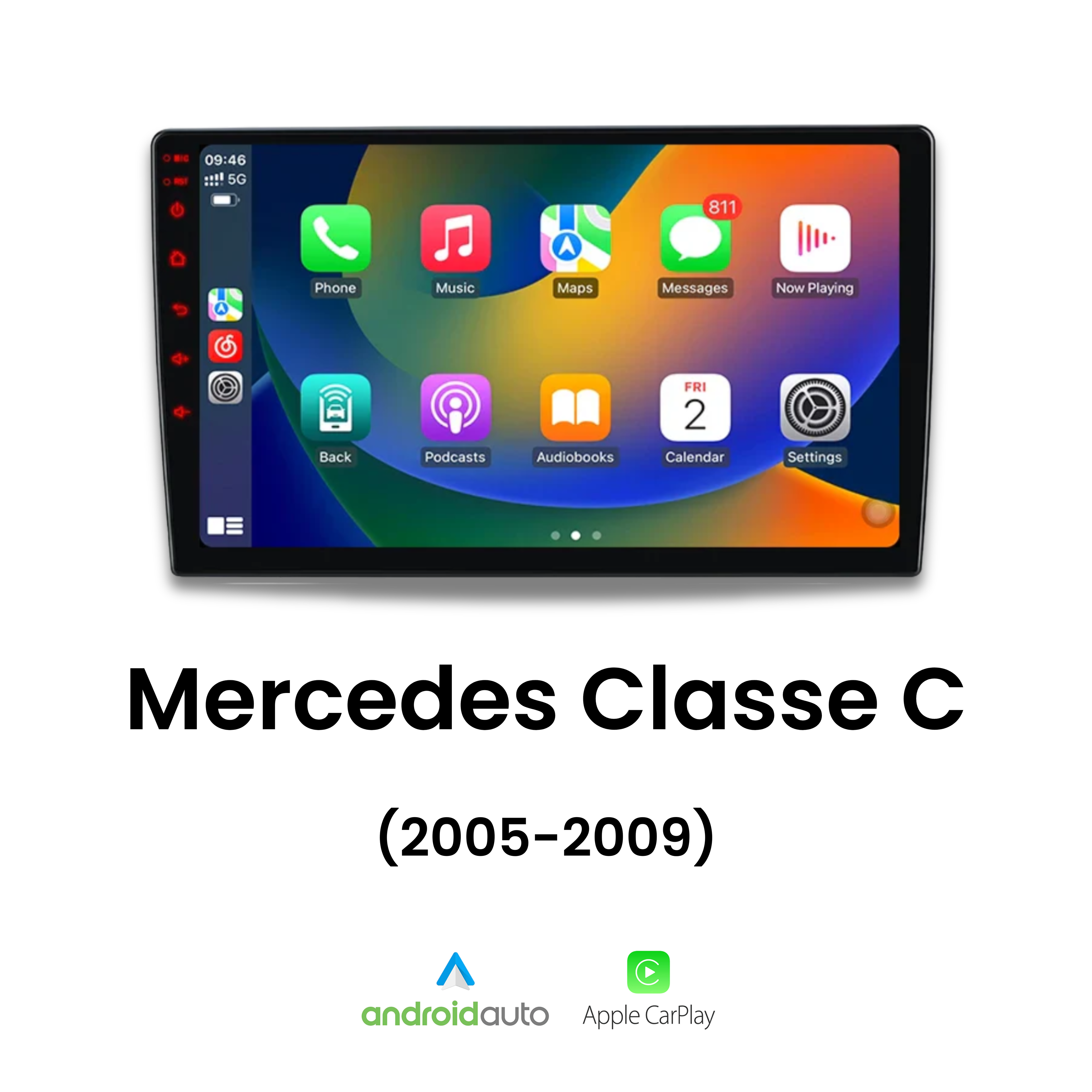 CarPlay Mercedes Classe C W203