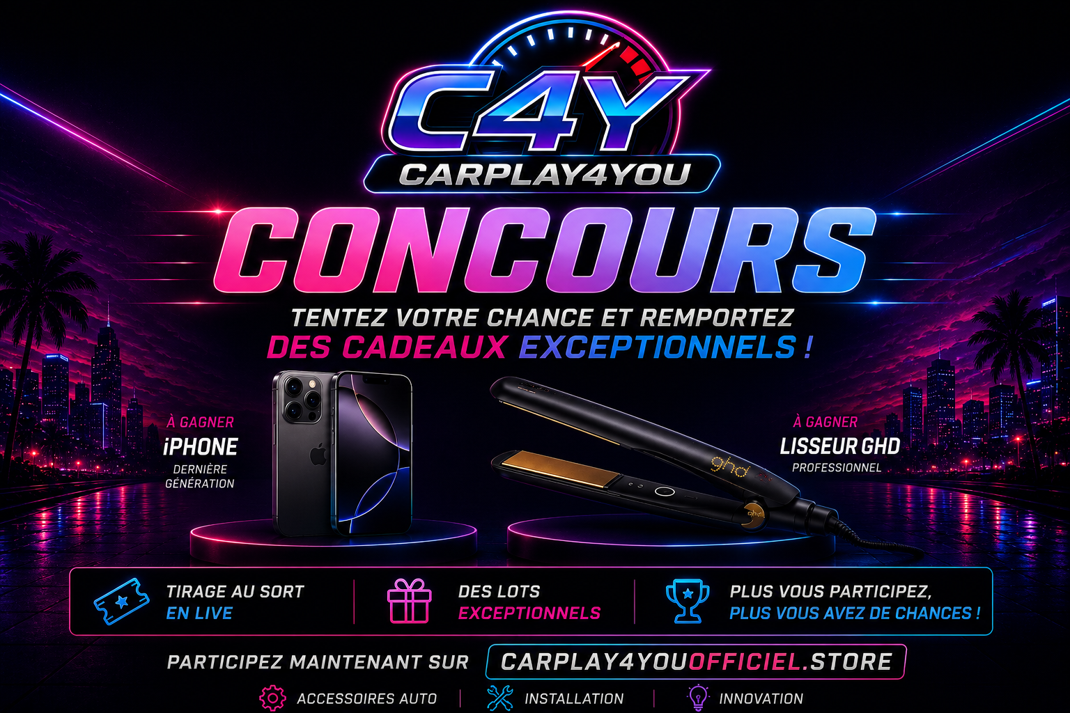Ticket participation concours