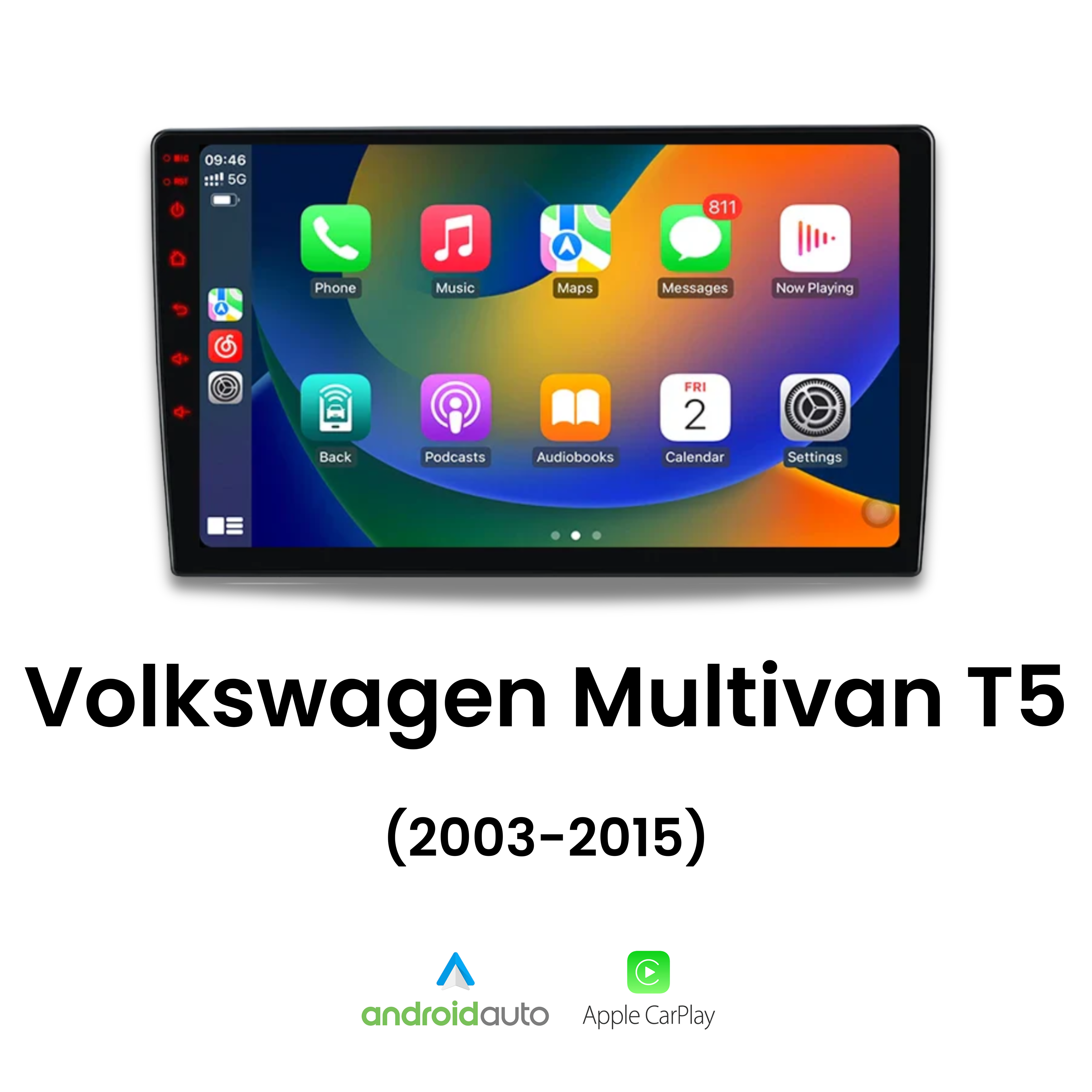 CarPlay Volkswagen Multivan T5