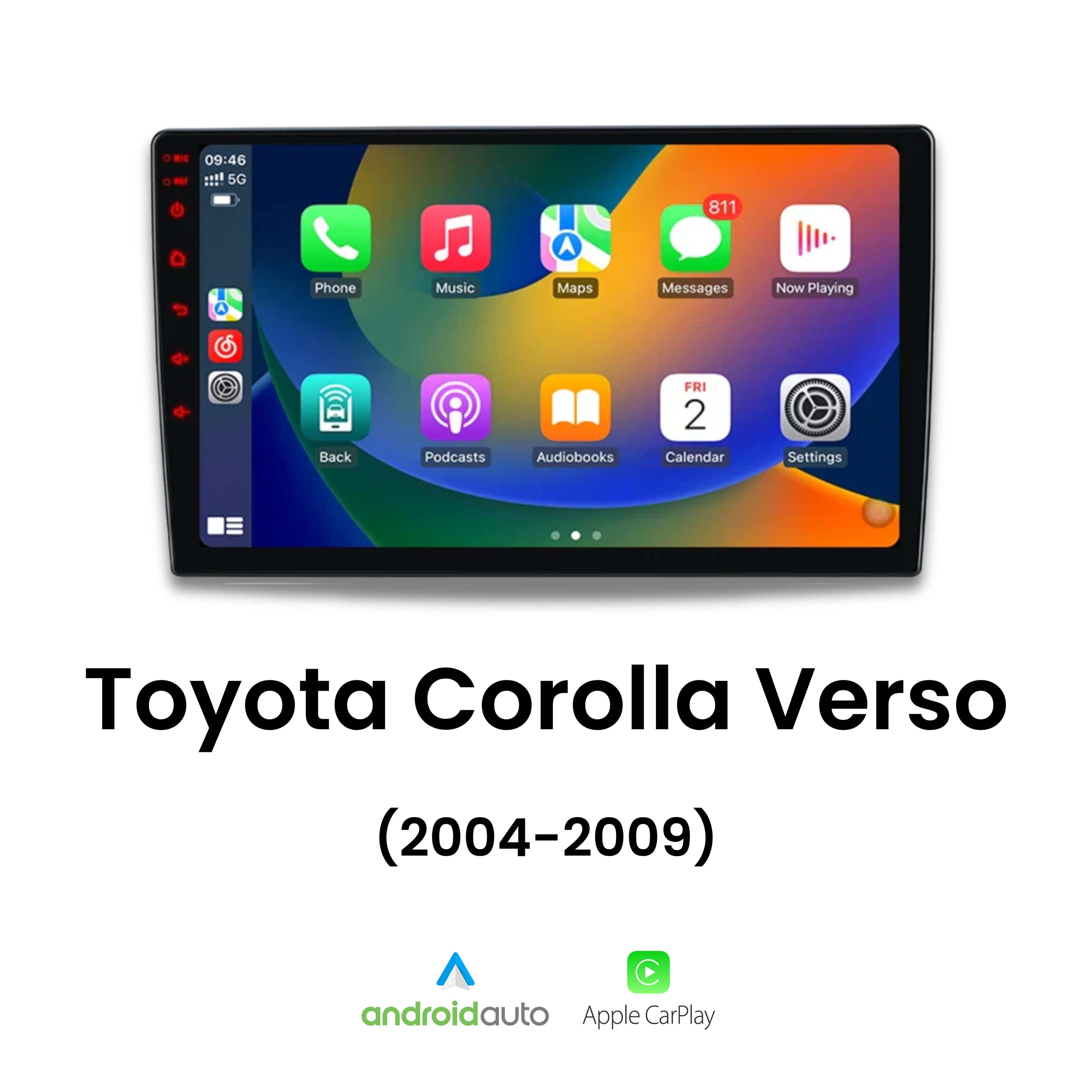 CarPlay Toyota Corolla Verso